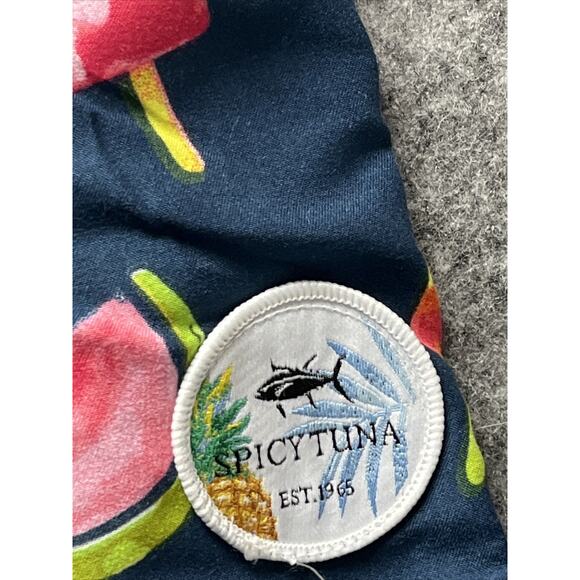 Spicy Tuna Swim Shorts Mens Small Blue Bathing‎ Suit Trunks Pink Popsicle B - Picture 3 of 8
